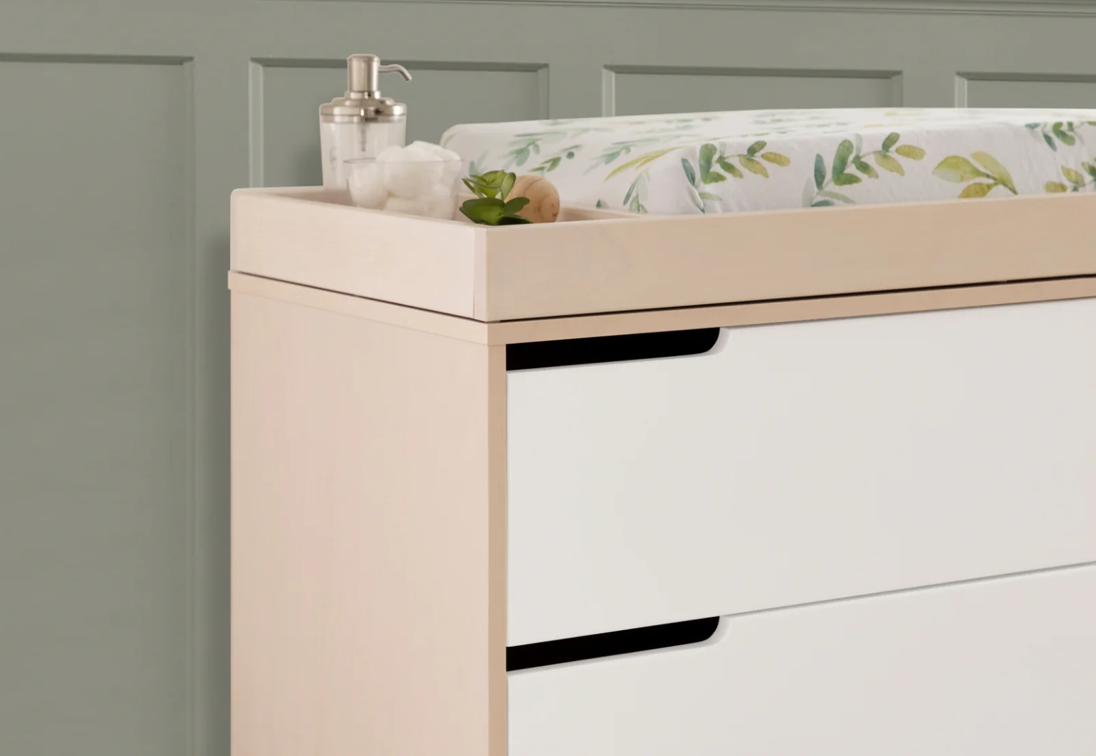 Hudson 3-Drawer Changer Dresser - Image 14