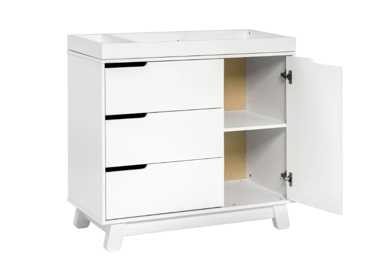 Hudson 3-Drawer Changer Dresser - Image 37