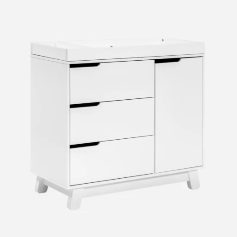 Hudson 3-Drawer Changer Dresser - Image 43