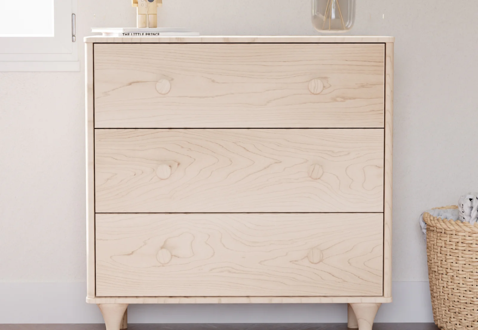 Lolly 3-Drawer Changer Dresser - Image 42