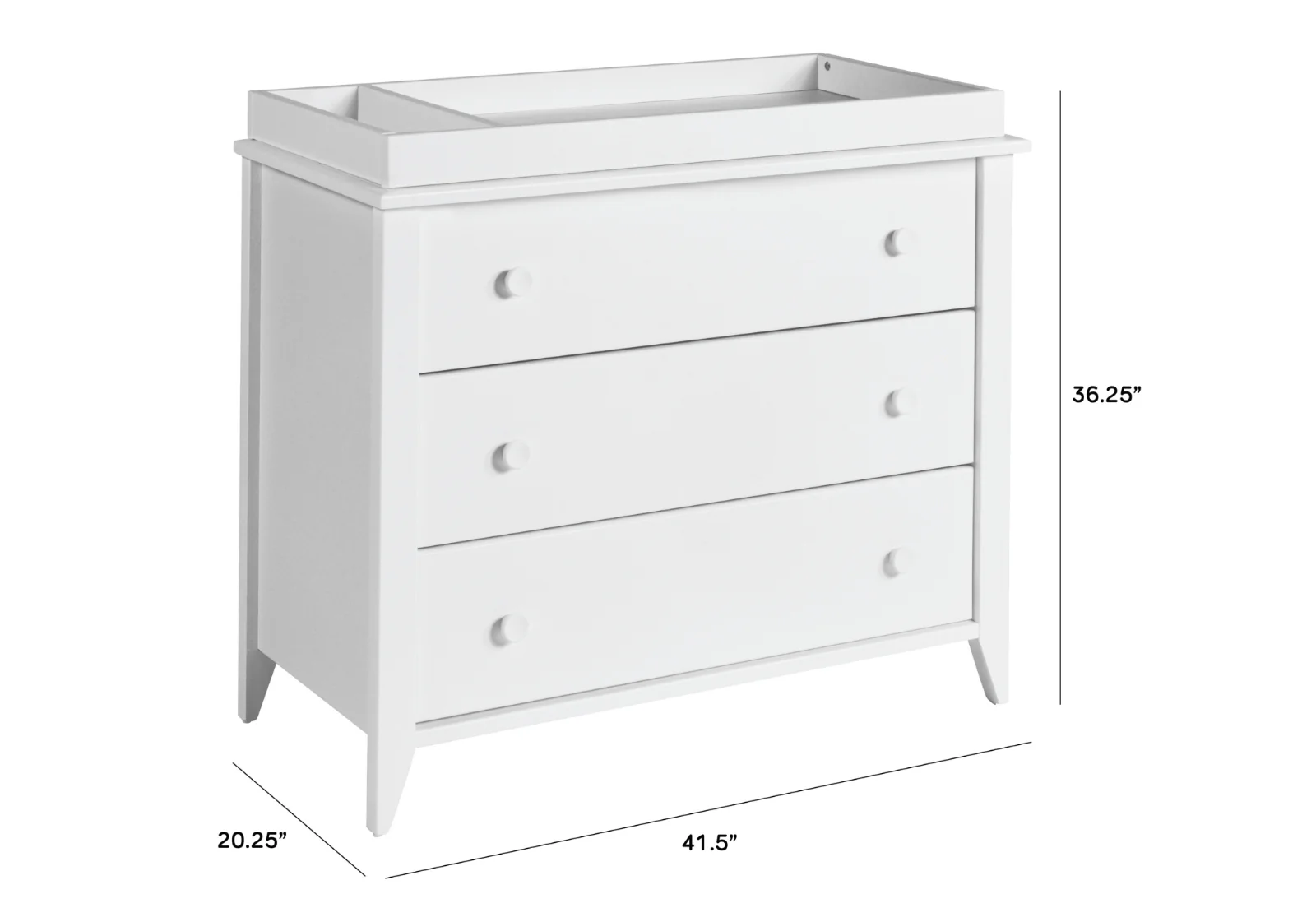 Sprout 3-Drawer Changer Dresser - Image 6